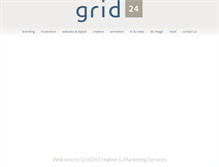 Tablet Screenshot of grid24.co.uk